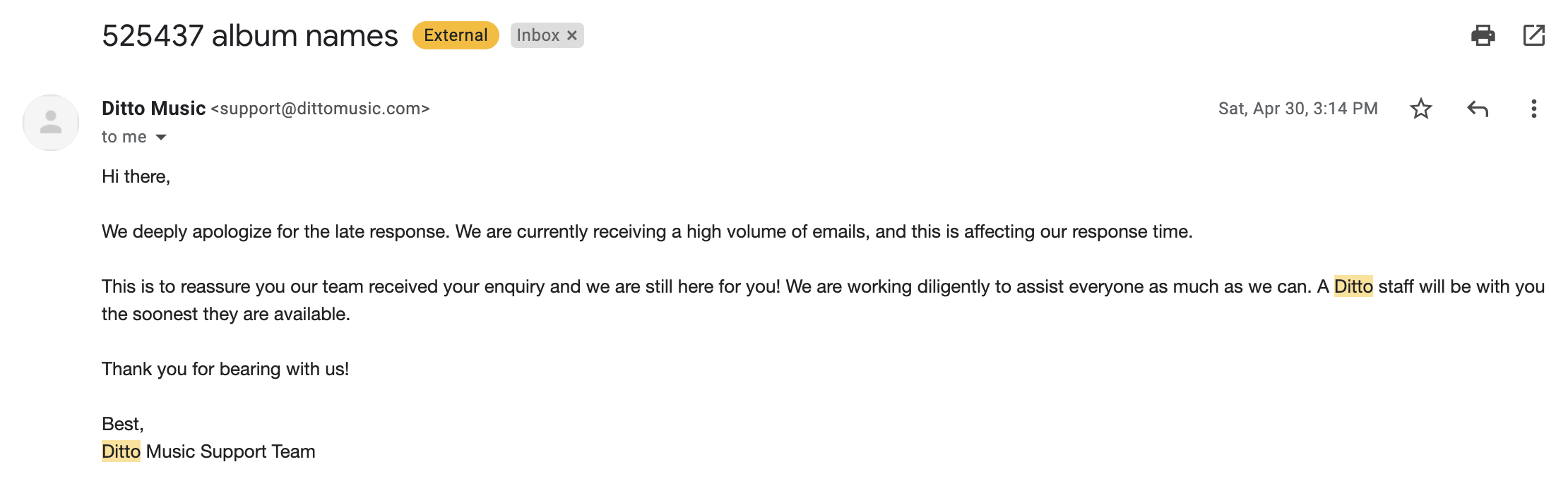 Ditto Music Reviews  Read Customer Service Reviews of www.dittomusic.com