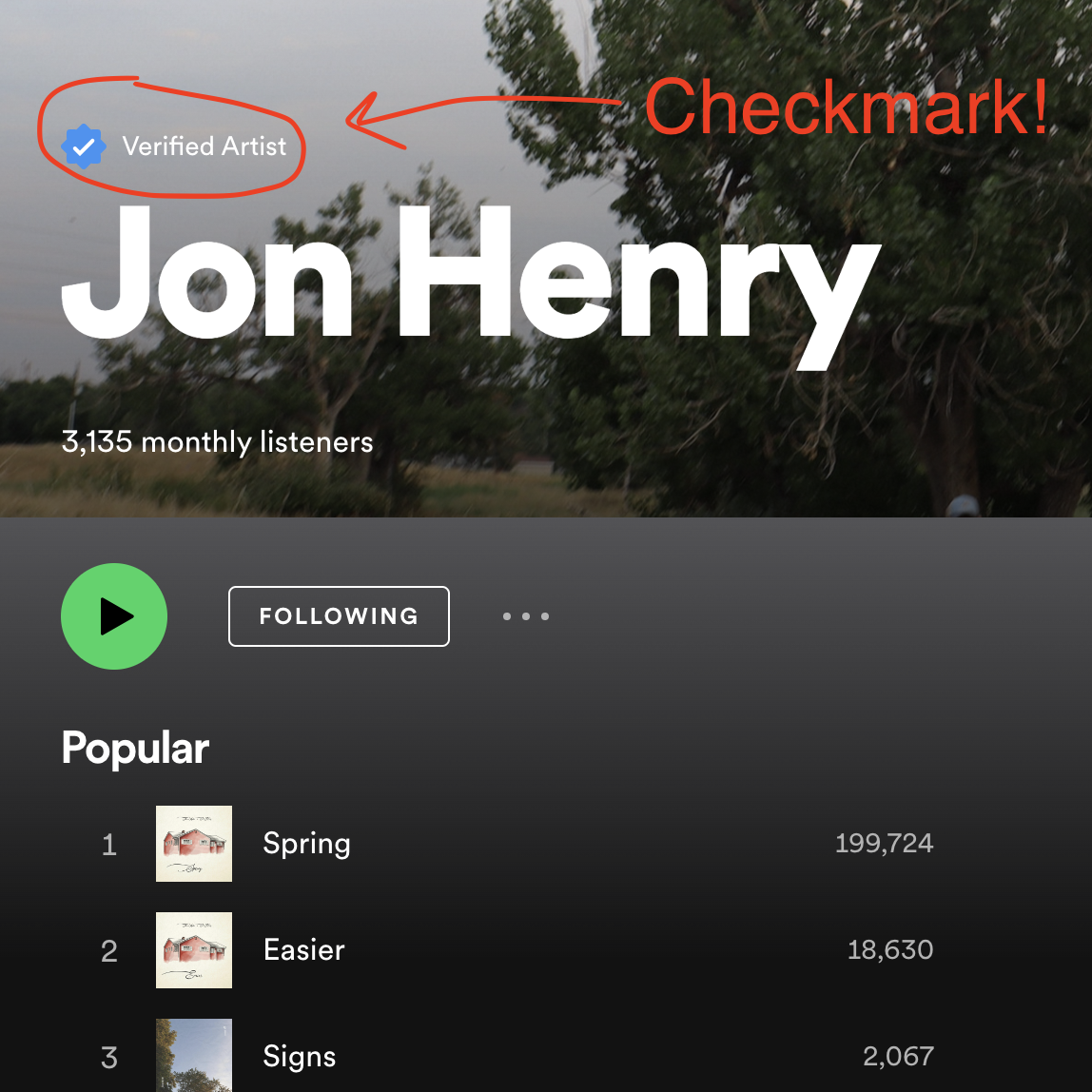 How to Get Verified on Spotify Two Story Melody