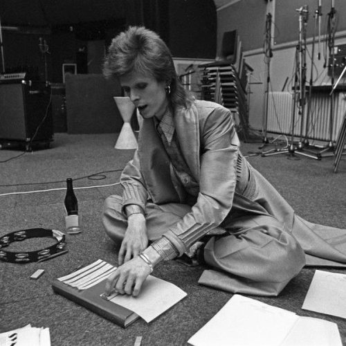 bowie writing